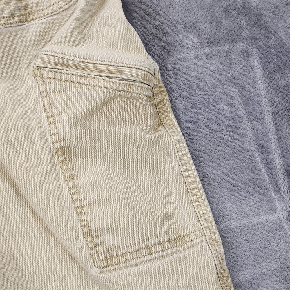 Carhartt Pants Mens 40x34 Beige Relaxed Straight Rigby Dungaree 102291 253 - Picture 12 of 14